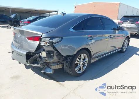 2018 Hyundai Sonata Sport+ из США, поврежденный, VIN 5NPE34AFXJH710227